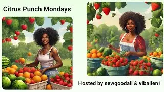 Citrus Punch Mondays 2025 - 3x3 Shaker Cards & Shaker Bag Toppers- #citruspunchmondays2025 - 6/2/25