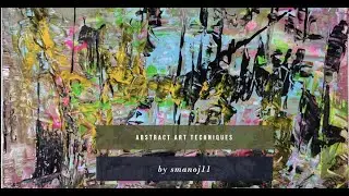 Earth Binder: Stunning Abstract Painting Tutorial | Abstract Art Techniques #art