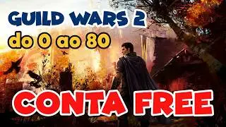 Ao vivo - Guild Wars 2 - Upando Um personagem em conta FREE