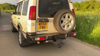 Landrover discovery 2 V8 with TF559 exhaust!!