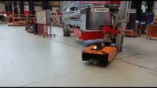 Multi-Mover UK | ROBIK | Electric Mover Q120 Production Trolley Tug