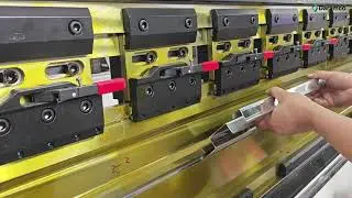CNC Press Brake for bending complex stainless steel workpieces#pressbrake #bendingmachine