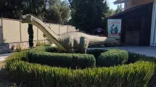 Dinosaurios en Ecatepec || Recorrido en parque Ehecatl