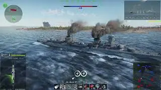 War Thunder ; cruiser Kerch ; Minor accident on the water ; Strike from the Shadows: x3 🙄