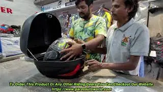 SMK Top Box | Best Top Box For Bike | Value For Money Top Case For Bike