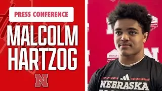 Nebraska football defensive back Malcolm Hartzog talks spring practice, DB group I GBR