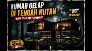 Siapa Berani Tinggal? Dark Home Modern di Hutan Tersunyi !