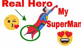 Real Super Hero with VideoScribe Very  Awesome.....😍