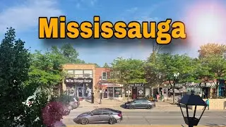 A Beautiful Mississauga Road Drive | Car Drive with Relaxing Music | Toronto 4k