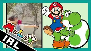 Mario & Link & Yoshi in Real Life | Funny Videos ＃4050