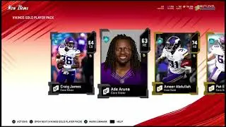 Madden 20 pre order packs