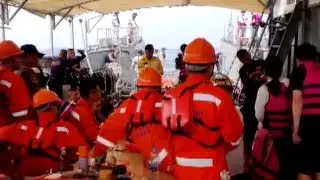 Exclusive: Chinese rescue team made first entrance to sunken Thai boat