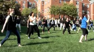 Bentley University Staff & Faculty Flash Mob - September 5, 2014