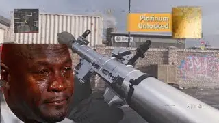 I Unlocked Platinum Rocket Launchers In MW And almost quit the game