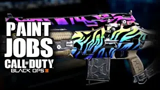 Top 10 Best PAINTJOBS In Black Ops 3 (Part 1) w/ Remy Mugen