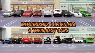Mitsubishi Golden Era & Their Best Cars! #jdm #diecast #mitsubishi #sports #automobile #racing #cars