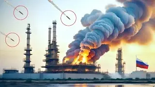 13 Minutes Ago! Russia's Largest Oil Refinery Destroyed by Ukrainian F-16 Missiles in the Black Sea