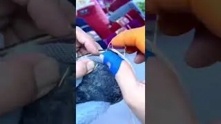Shoe sewing tutorial video #Hook shoes novice teaching video #Hand sewing basic stitches #Zero basi