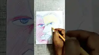 💥Abstract human portrait #shorts #souravjoshivlogs #antorjatik #art 😱