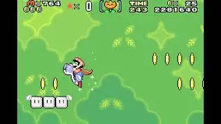 Super Mario World: Super Mario Advance 2 - Forest Secret Area