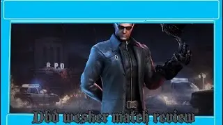 Dbd wesker gameplay  (match review)