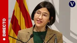 La Consellera de Interior N&uacute;ria Parlon comparece por la alerta de vientos en Catalunya