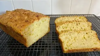 Cheese & Spring Onion Quick Bread Loaf