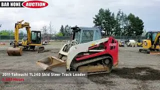 2011 Takeuchi TL240 Skid Steer Track Loader