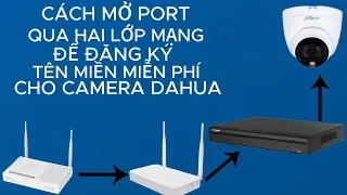 Hướng Dẫn Cách Mở Port Qua 2 Lớp Mạng Để Đăng Ký Tên Miền Miễn Phí Cho Camera Rất Đơn Giản