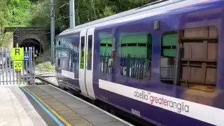 Abellio Greater Anglia Class 360 Departing Ipswich (03/5/16)
