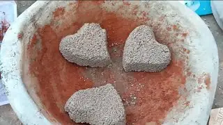 Hard 🩶Concrete texture smashing and new shape making 