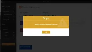 Mensagem personalizada no software!