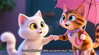 Kind Cat vs Fancy Cat -A Heartwarming Tale of True Friendship l kids storyl Bedtime story for kids