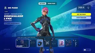 Fortnite OG: Chapter 1 - Season 7 Battle Pass (Full Showcase)