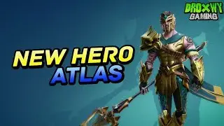 NEW HERO! ALL ATLAS SKILLS (GREAT COMBOS) | Ride Out Heroes