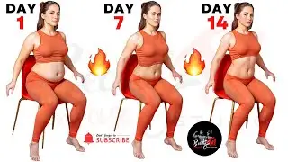 SITTING CARDIO WORKOUT 🔥 CHAIR EXERCISES TO LOSE WEIGHT
