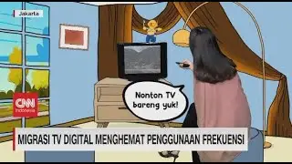 Migrasi TV Digital Menghemat Penggunaan Frekuensi