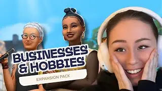 My honest review on The Sims 4 Businesses & Hobbies Expansion Pack!!