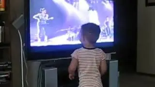 Jack Jack dancing to Michael Jackson