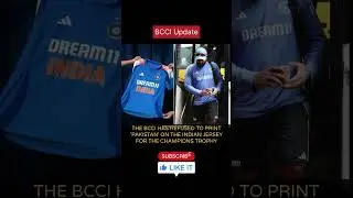 #bcci #boardofcontrolforcricketinindia #jersey #india #championstrophy #ct2025 #shorts #dailyupdates
