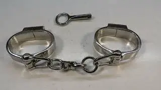 KUB-0933 Handcuffs Handschellen wie Rivolier France Handschellen Copy aus Pakistan Esposas Nachbau