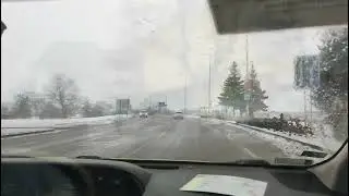 Everywhere & everything will b ❄⛄frozen|| IN 🇸🇰Slovakia #automobile  #slovakia #travel #travelvlog 