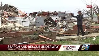 Search and rescue underway after likely tornado hits Logan County; 3 deaths confirmed
