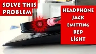 Headphone Jack Red Light Problem | How To Turn Off The Sound Card Red Light