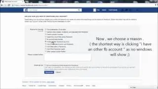 how to desactivate your Facebook account ?