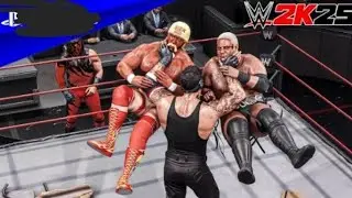 Wwe The Undertaker Kane Vs Rikishi Hulk Hogan Full Match Gameplay Wwe2k25 