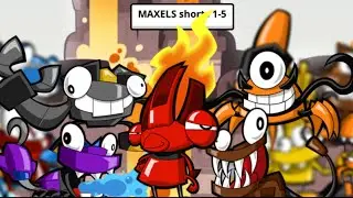 All Mixels MAXELS SHORTS so far 1-5