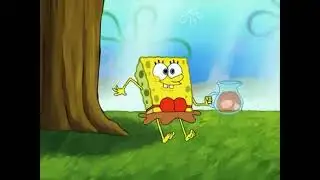 Spongebob inmitaning Sandy cheeks slow monitor 