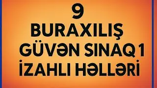 IX  SİNİF     GÜVƏN  SINAQ 1