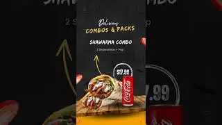 Shawarma Combo Menu Designs That Boost Sales &ndash; By Retailr Digital Signage  #digitalmenu #Shawarma